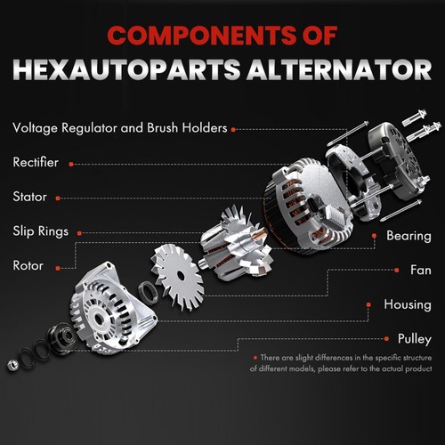 Alternator for Lexus GS300 2006,GS350 2007-2011,IS250 IS350 2006-2013 11196 - Picture 3 of 8