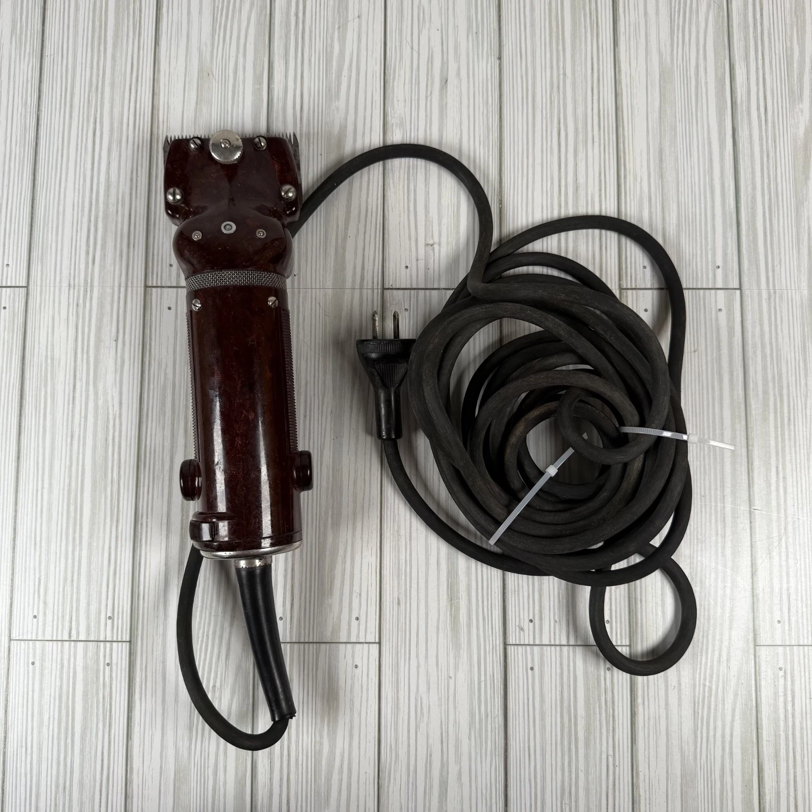 Vintage Oster Golden A3 Horse/Animal Pet Clippers Adjustable Speed TESTED