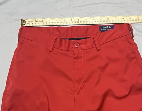 Polo Ralph Lauren Shorts Mens 30 Red Performance Golf Wicking Stretch Adult - Picture 7 of 12