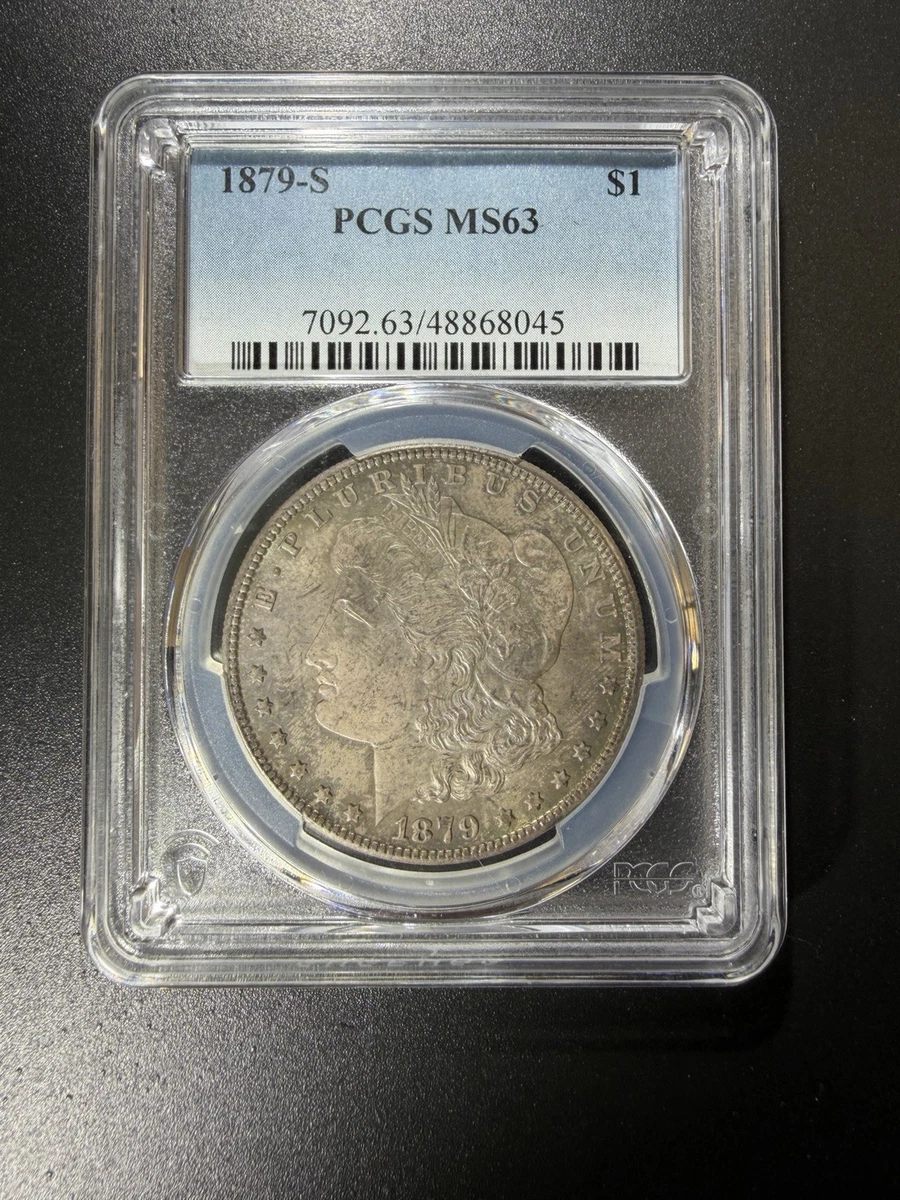 1879 Grade MS 63 Morgan US Dollars for sale | eBay