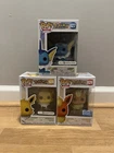 Pokemon Center Exclusive Funko Pearlescent Vaporeon, Jolteon And Flareon