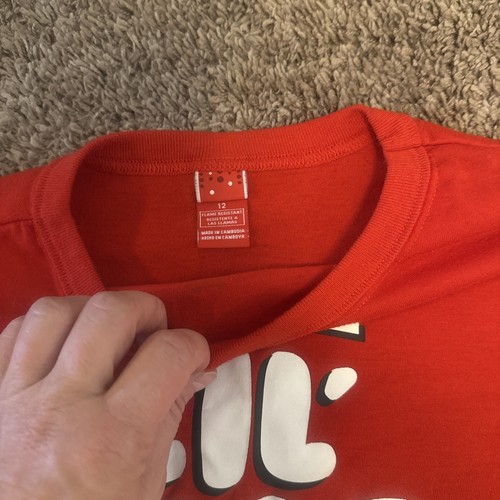 Lil Bear 12 pajama set pjs red long sleeved shirt fleece pants Holiday Christmas - Picture 3 of 5