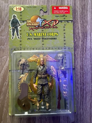 Ultimate Soldier XD WW2 U.S Marine Corps PVT "DIZZY" Hagenshire 1:18 Scale 10306