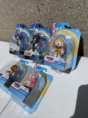 Jakks Pacific Sonic The Hedgehog 2.5'' Figures Lot , Ray, Ball Hog, Trip, Shadow