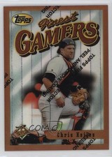1996 Topps Finest Refractor Chris Hoiles #108 0j53