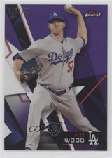 2018 Topps Finest Purple Refractor 245/250 Alex Wood #17 08jk