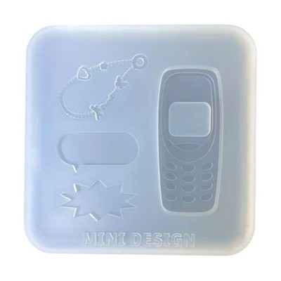 Unique Retro Phone Shaped Silicone Mold Wonderful For Handcrafted Accessories