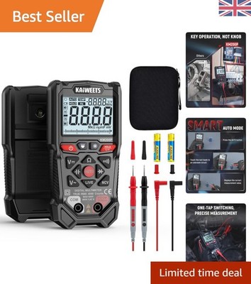 Digital Multimeter 4000 Stück - Smart Auto-Ranging AC/DC Tester mit NCV & L...
