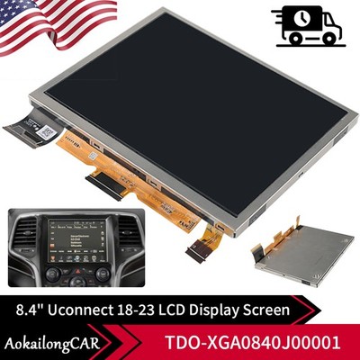 8.4'' Replacement LCD Display Touch Screen For Jeep Wrangler 18-23 Uconnect 4C US
