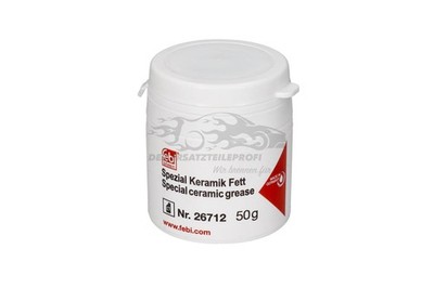 Febi Bilstein Spezial Keramikfett Spezialfett Injektoren/Glühkerzen 26712 50 g
