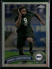 2011 Topps Chrome #164 James Carpenter Refractors