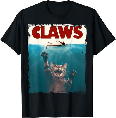 Claws Funny Cat I Love Cat Paws Cat Parody Animal Unisex T-Shirt