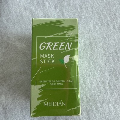 Green Tea Purifying Clay Stick Mask Acne Blackhead Remover Cleansing Moisturize