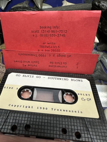 1990 TREEWEASELS DEMO ROCK CASSETTE RARE WEBSTER GROVES MISSOURI - Imagen 3 de 6