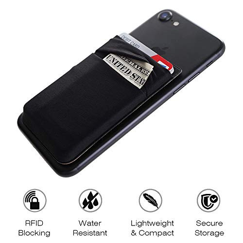 Cell Phone Stick on Wallet, Credit Card & Business Card & Id Holder (3 Packs) - Picture 6 of 8