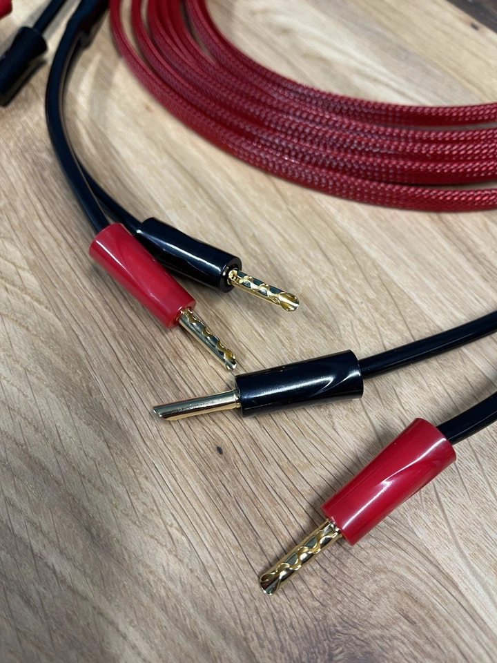 Cable de altavoz Atlas Element 1.25, cobre berilio - BFA chapados en oro todo nuevo Foto 3 de 3