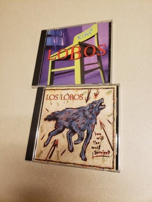 2 CD LOT/ LOS LOBOS/ HOW WILL THE WOLF SURVIVE + KIKO/ SLASH RECORDS NM