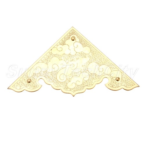 8x Estuche de madera vintage soportes de esquina cajón protector de esquina protectores de esquina de pecho - Imagen 12 de 14