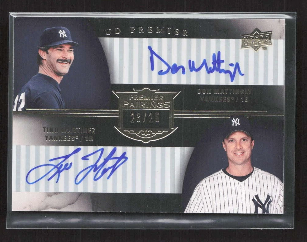 Tino Martinez Baseball Original Sports Trading Cards & Accessories