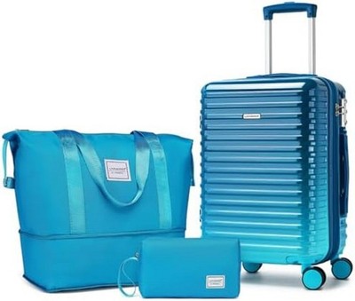 20'' Carry On Luggage 22x14x9 Airline Approved TSA Lock Hard Shell
