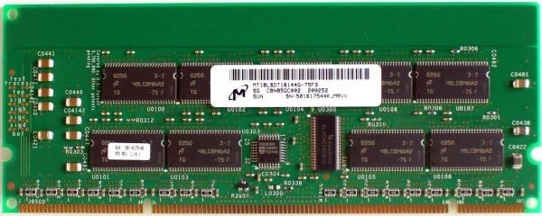 Sun 501-6175-02 256mb dimm ram/memory, mt18lsdt16144g-75f3 - Image 2 of 2
