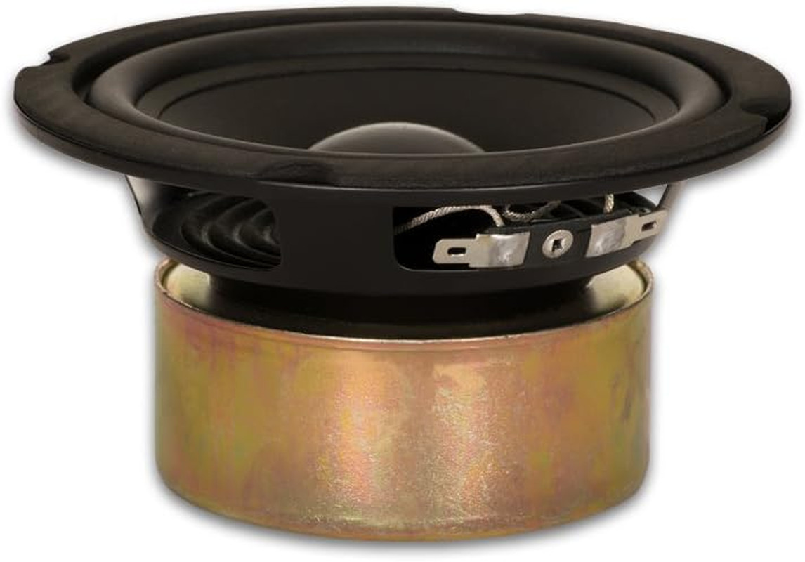 GW-5028/S Shielded 5.25"" Woofer 130 Watt 8Ohm Replacement Speaker, Black