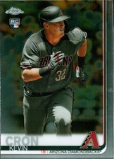 2019 Topps Chrome Update #43 Kevin Cron RC Arizona Diamondbacks