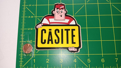 CASITE GUY VINTAGE STICKER DECAL  ORIGINAL STOCK