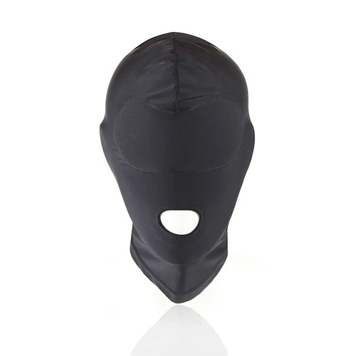 Fetish Slave BDSM Bondage Restraints Mask Mouth Eye Open Head Harness Blindfold - Bild 23 von 27