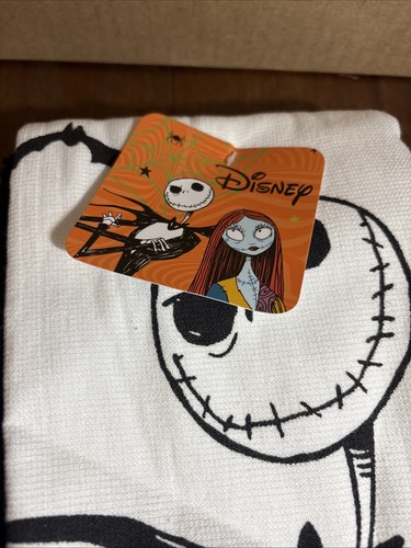 Juego de toallas de cocina Pesadilla antes de Navidad Jack & Sally Halloween 3 piezas NUEVO - Imagen 2 de 6