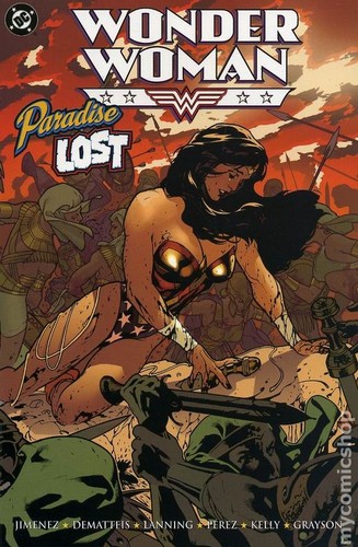 Wonder Woman Paradise Lost TPB 1st Edition #1-1ST FN 2002 Stock Image