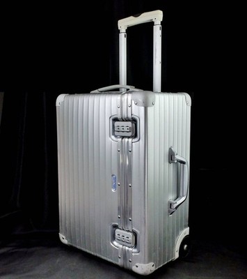 Rimowa Topas 42L Silver 2 wheels Carry Case Suitcase | eBay