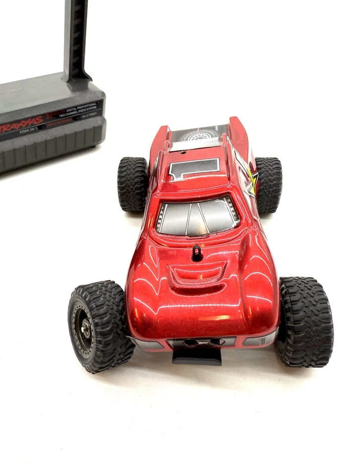 losi micro DT 1/36 Desert Truck Red 2WD Complete - Image 3 of 4