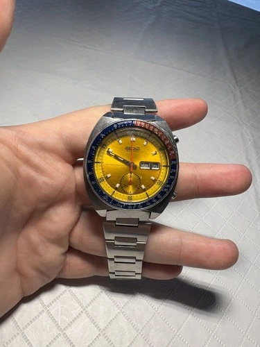 Seiko “Pogue” 6139-6005 Vintage Automatic Chronograph Watch