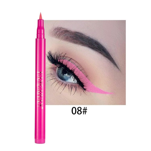 Set Eyeliner Matita Eyeliner Impermeabile Lunga Durata Opaca Eye Liner - Foto 20 di 24