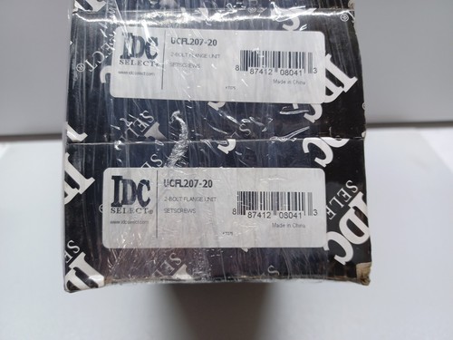 LOT of 5 IDC 2 Bolt Flange Unit UCFL207-20 / UCFL 207-20 Setscrews -NEW! SEALED! - Picture 5 of 11