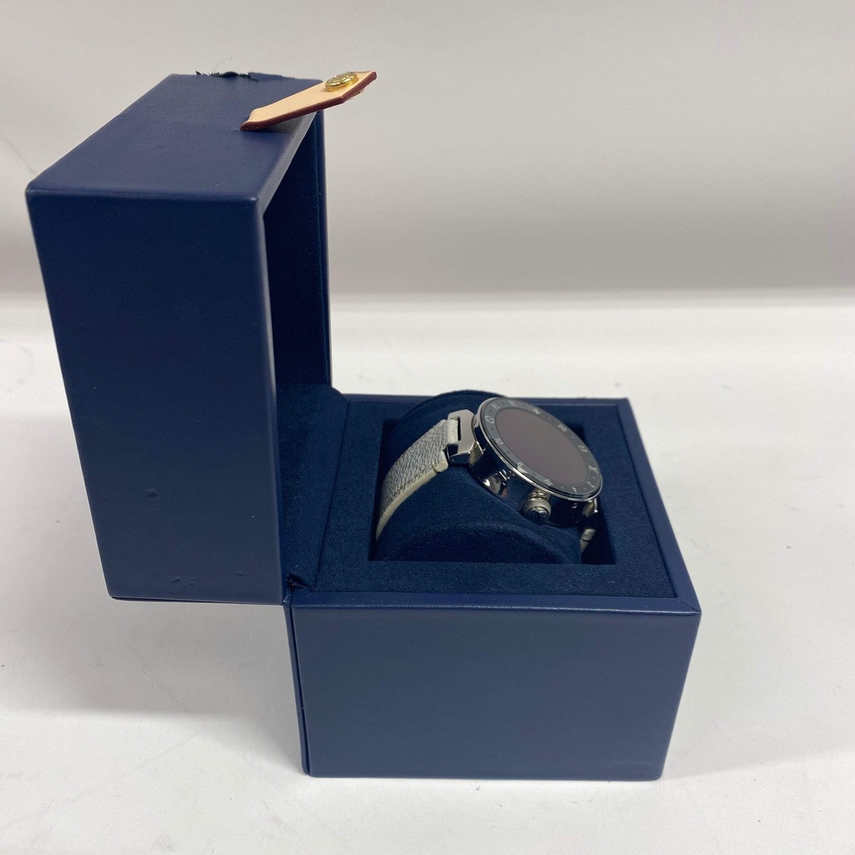Louis Vuitton Quartz Men QA050 Tambour Horizon Watch Tk2590