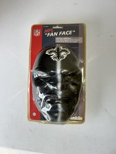 NEW ORLEANS SAINTS NFL FUN FACE MASK Franklin Pvc Mask Elastic Straps