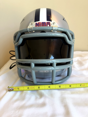 arizona nima football helmet speaker Rare Nima NFL Dallas Cowboys Rechargeable Bluetooth Helmet Speaker w/  Subwoofer