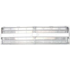 For Chevy R10v10v20 Grille 1987 Argent Shell And Insert Plastic Gm1200140