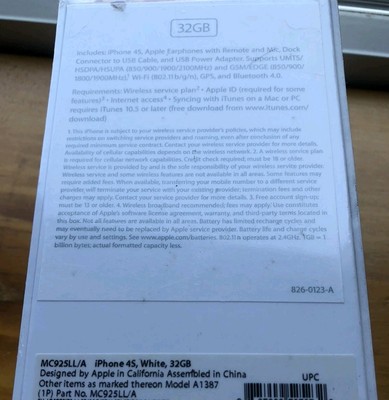 Apple iPhone 4s - 32 GB - White (Unlocked) for sale online | eBay
