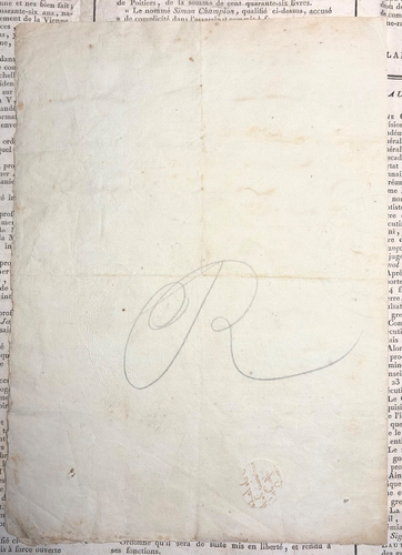1802 Lot 3 Documents Passeport Déserteur Amnistie Naissance Gyé-sur-Seine Aube - Afbeelding 7 van 18