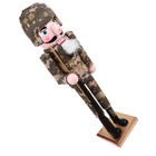 Nutcracker Ornament Xmas Puppet Wooden Nutcracker Soldier Statue Christmas