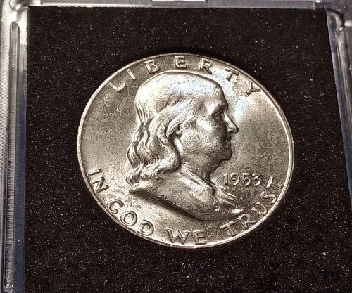 Choice BU 1953-D FBL Franklin Half Dollar
