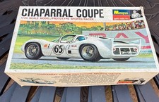 UNASSEMBLED VINTAGE Monogram Chaparral Coupe Prototype racer model car kit