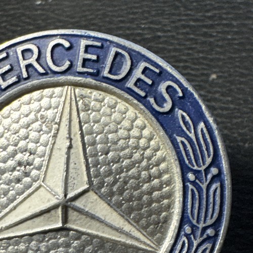 1986-91 Mercedes-Benz W126 560SEL Hood Grille Emblem Vintage Badge OEM - Picture 5 of 11
