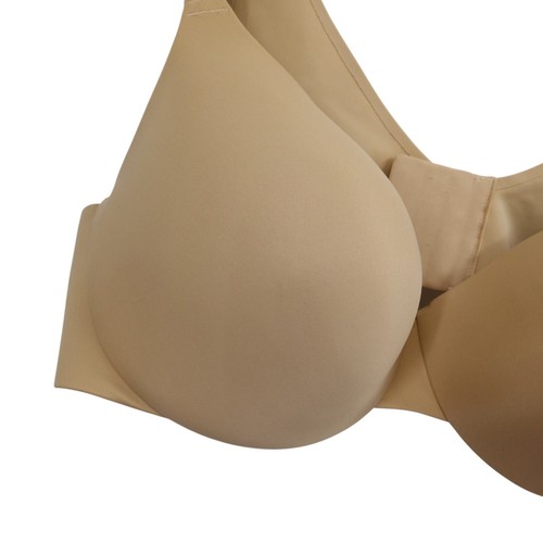 Cacique Beige Full Coverage Lined Underwire Bra Size 46D Stretch Adjustable New - Picture 7 of 11