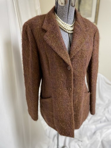 Barry Bricken Blazer Gr. 14 Wolle Mohair VINTAGE Sakko Taschen 1980’s Multi - Bild 22 von 24