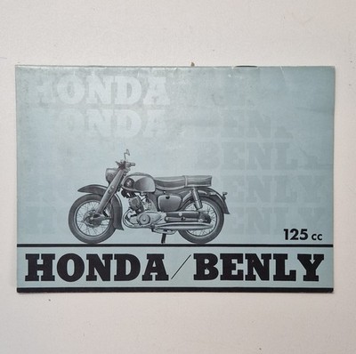 HONDA  BENLY 125 C92 CS92 CB92 DREAM  OLD RARE BROCHURE