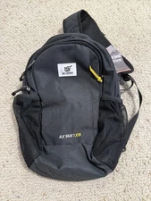 Skysper Urban X9 Sling Ripstop Backpack Crossbody Black Hiking Bag Travel NWT